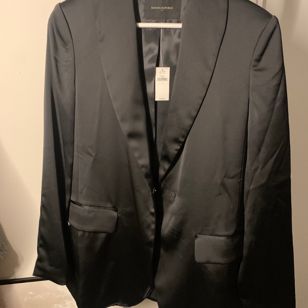 Satin blazer